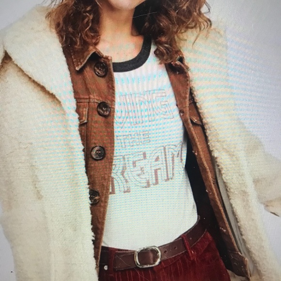 Free People So Soft Faux Shearling Teddy Coat, large - Picture 2 of 8